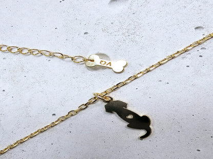 Colar Pet Cachorro Cartier Banhado a Ouro 18k - Veri