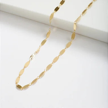 Colar Curto Navettes Cravejado Banhado a Ouro 18k Veri
