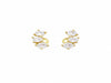 Brinco Ear Cuff Zircônias Banho de Ouro 18k Hipoalergênico Veri