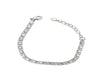 Pulseira Cartier Dupla Mini Corações em Ródio Semijoia | Veri