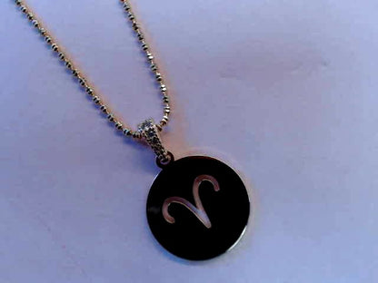 Colar Medalha Signo Áries em Ouro 18k com Zircônias - Veri