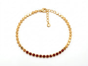 Pulseira Feminina Mini Esferas Zircônias Ouro 18k Veri