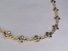 Pulseira Feminina Flores Zircônia Incolor Banho Ouro 18k Veri