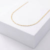 Colar Piastrine Banhado a Ouro 18k com Zircônias - Veri