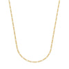 Corrente Dourada Masculina Elo 3x1 3mm Banho Ouro 24k - Belice Joias