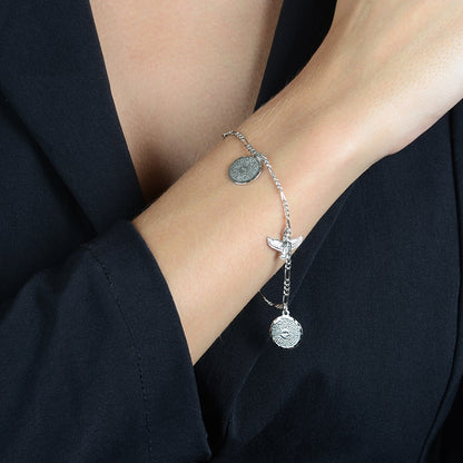 Pulseira Religiosa Pai Nosso e Espírito Santo | Belice Joias