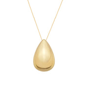 Colar Feminino Dourado de Gota Banhado a Ouro 24K - Belice Joias
