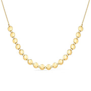 Choker Dourada de Esferas Banhada a Ouro 24K - Belice Joias