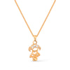 Colar Dourado Filha com Zircônia Banhado Ouro 24K - Belice Joias
