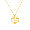 Colar Choker Coração e Pata Pet Zircônia Ouro 24K - Belice Joias