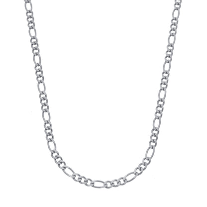 Corrente Masculina Prateada Elo 3 por 1 4mm 65cm | Belice Joias