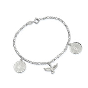 Pulseira Religiosa Pai Nosso e Espírito Santo | Belice Joias