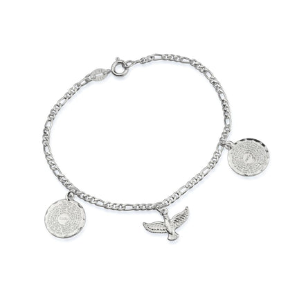 Pulseira Religiosa Pai Nosso e Espírito Santo | Belice Joias