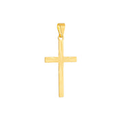 Pingente Cruz Masculino Banhado a Ouro 24k | Belice Joias