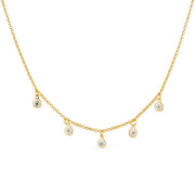 Colar Feminino Olho Grego Dourado Banhado Ouro 24k - Belice Joias
