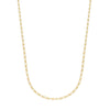 Corrente Masculina Dourada Elo 1x1 Banho Ouro 24k - Belice Joias