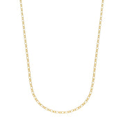 Corrente Masculina Dourada Elo 1x1 Banho Ouro 24k - Belice Joias