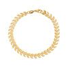 Pulseira Dourada de Seta Banhada a Ouro 24K - Belice Joias