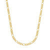 Corrente Dourada Masculina Elo 3x1 4mm Ouro 24k - Belice Joias