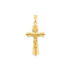 Pingente Crucifixo Masculino Banhado a Ouro 24k - Belice Joias
