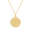 Colar São Miguel Arcanjo Banhado a Ouro 24k com Zircônias - Belice