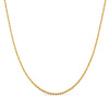 Colar Malha Baiana Dourado Banhado a Ouro 24k | Belice Joias