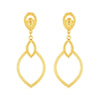 Brinco Dourado Gota de Gala Banhado a Ouro 24K - Belice Joias