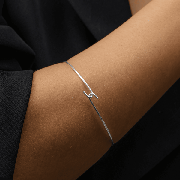 Bracelete Arame Feminino em Prata 925 Legítima - Belice Joias