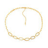 Choker Dourada Corrente com Extensor Banho de Ouro 24K - Belice Joias