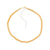 Colar Choker Trançado Dourado Banho Ouro 24K - Belice Joias